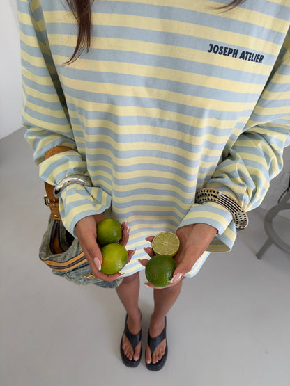 classic longsleeve stripes - bon appetit