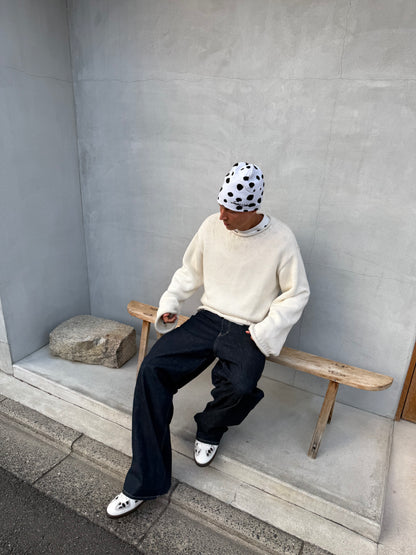 beanie hat dalmatian