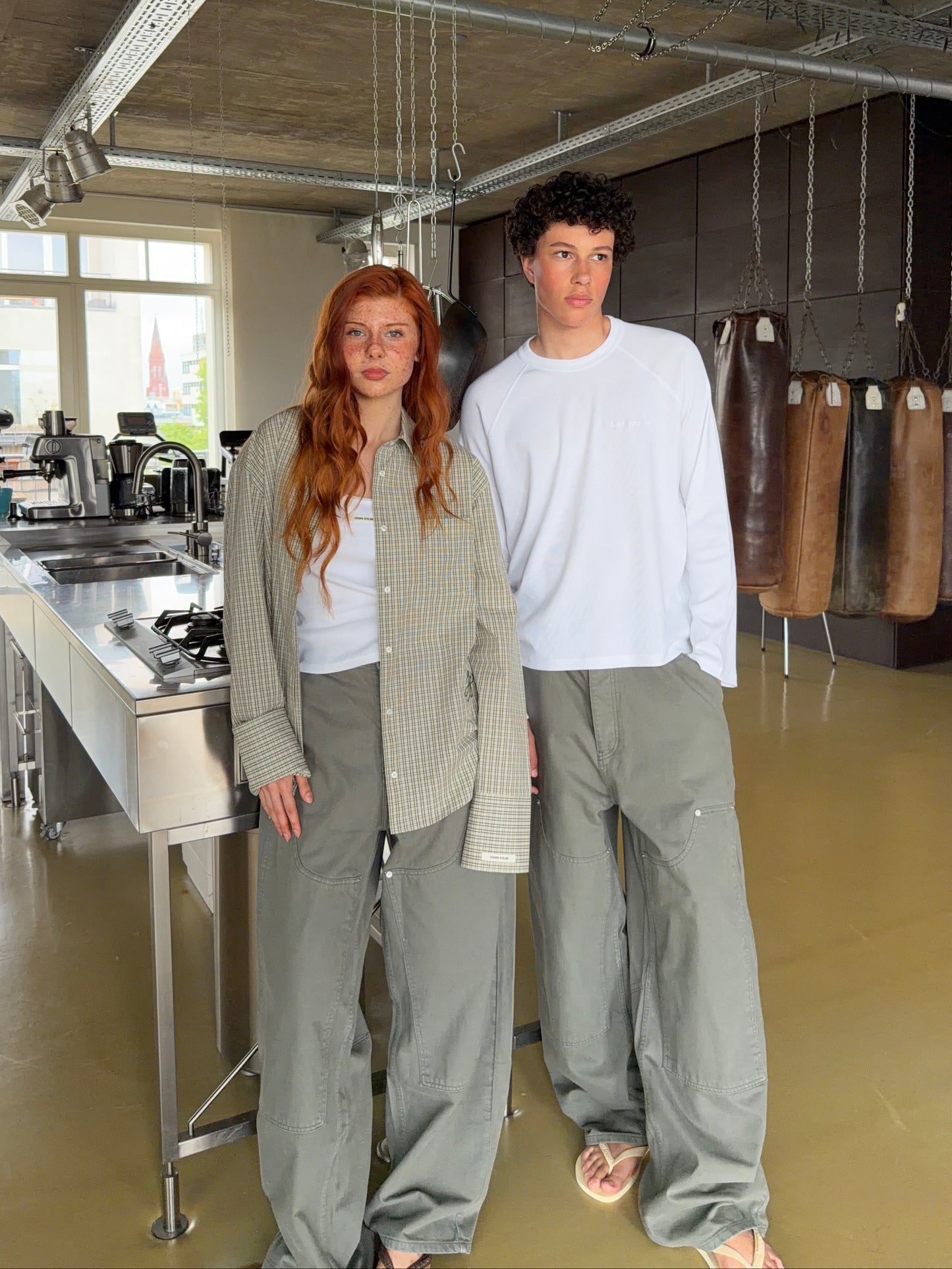 Aaliyah - 168cm - S & S <br/> Youri - 192cm - M & M