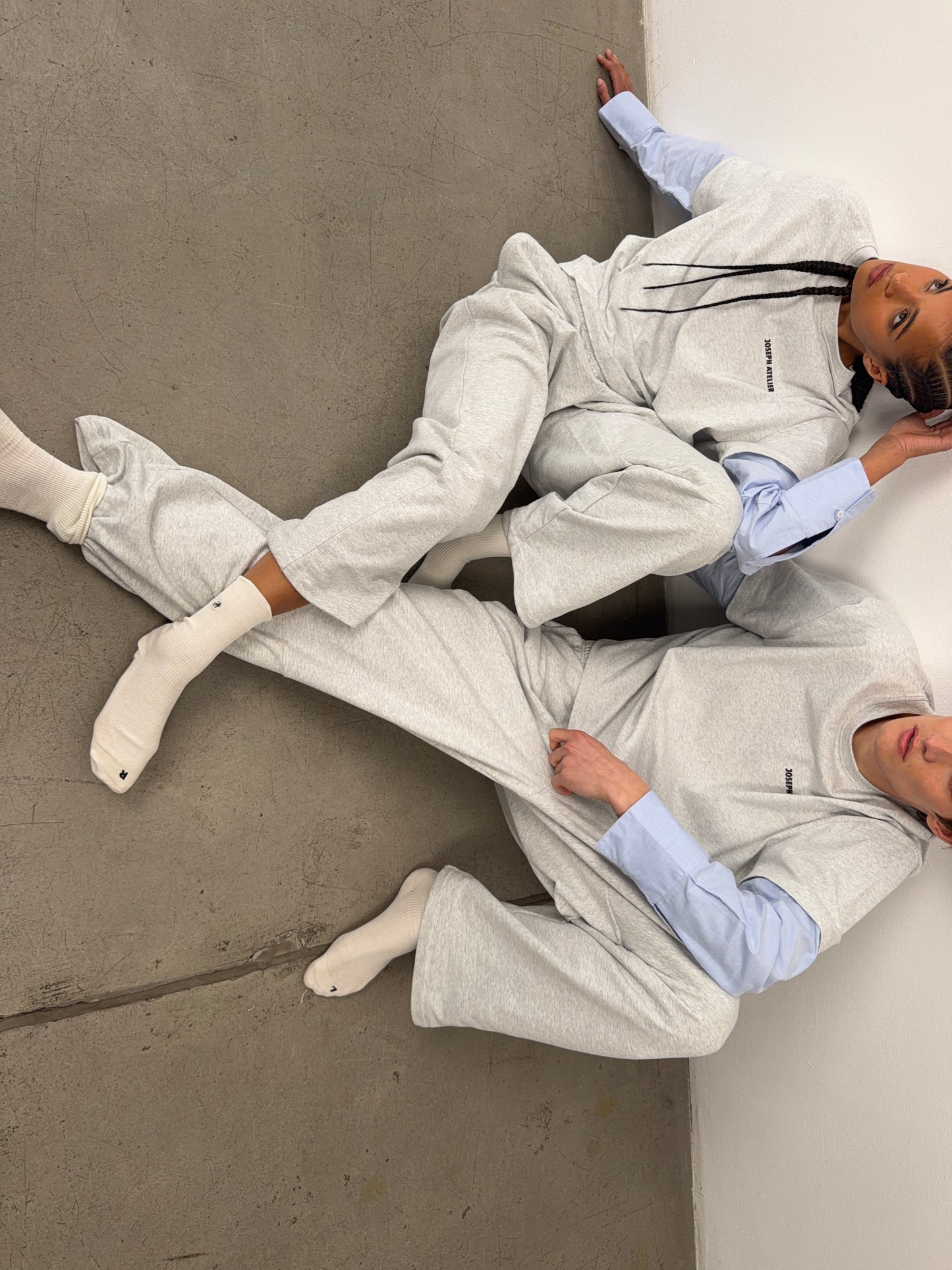 Yasmina - 180 cm - M & M/tall <br/> Marlon - 193 cm - L & L/tall