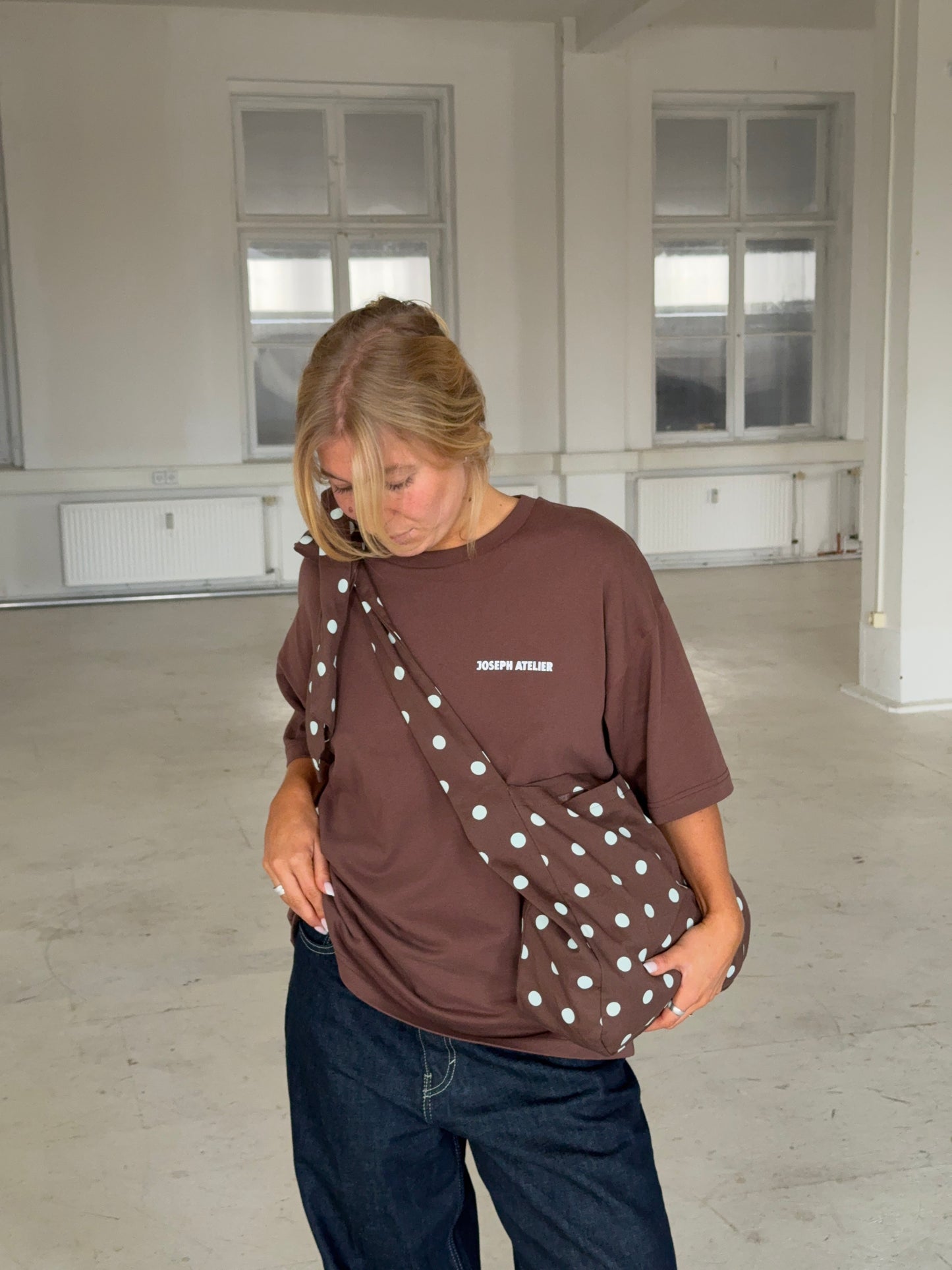 cotton tie bag