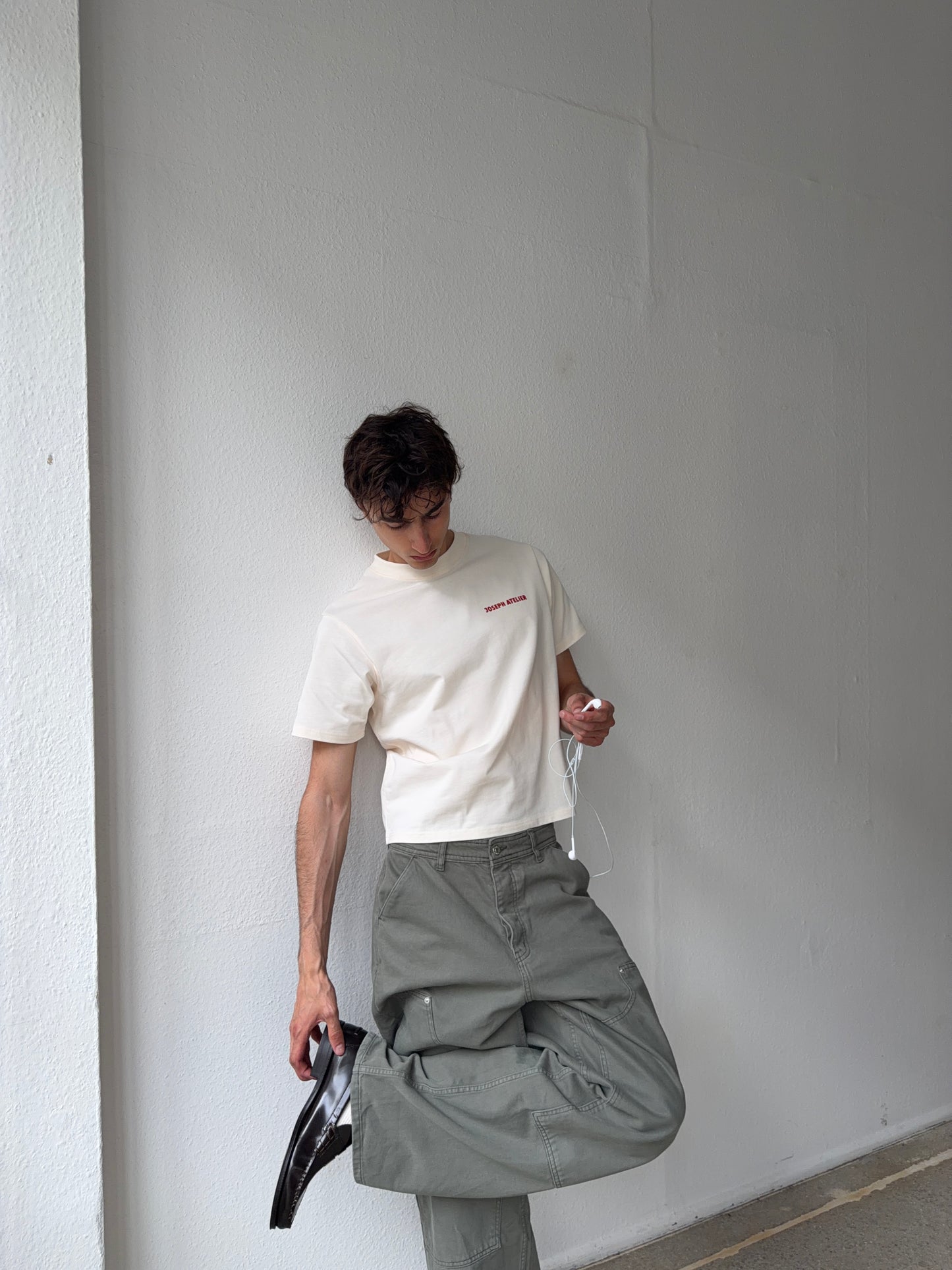 boxy tee creme - pasta club