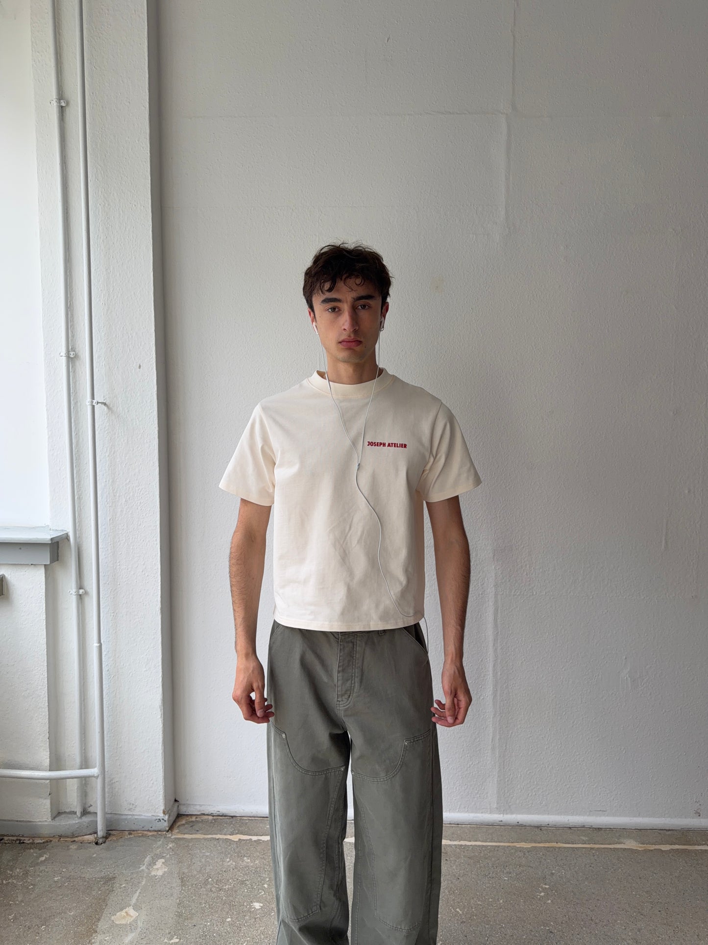 boxy tee creme - pasta club