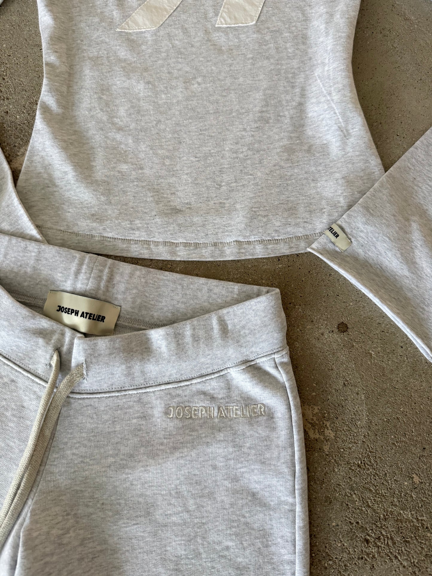 classic low waist sweatpants grey