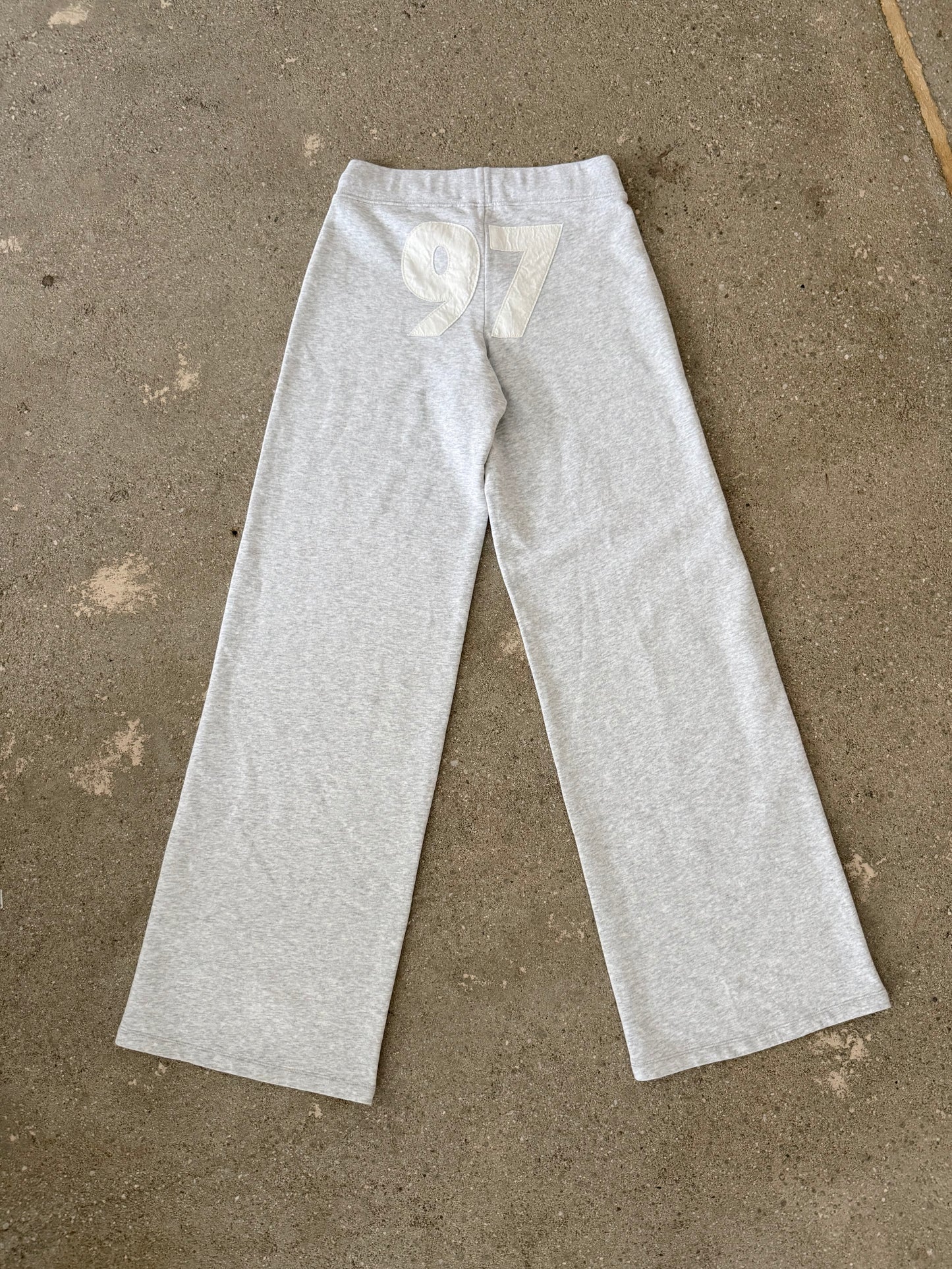 classic low waist sweatpants grey