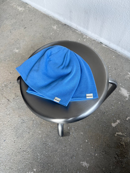 beanie hat blue
