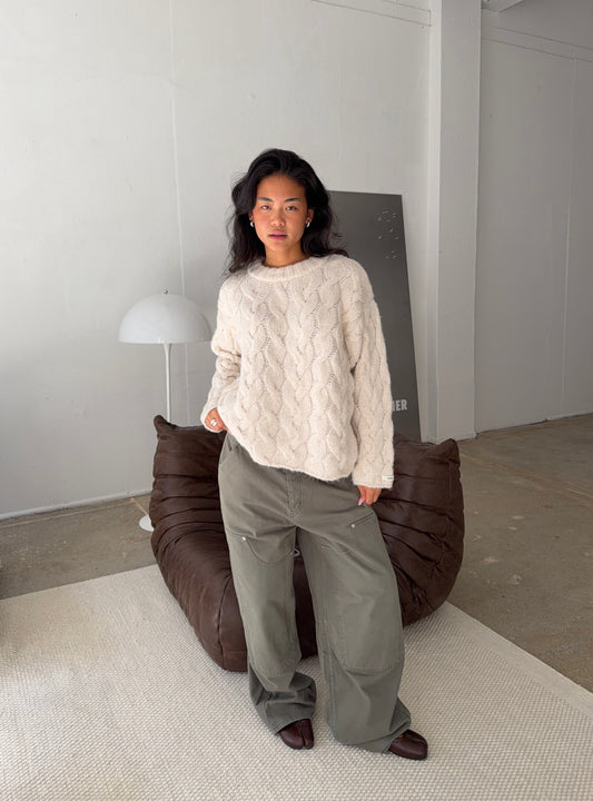 daily artist pants khaki
