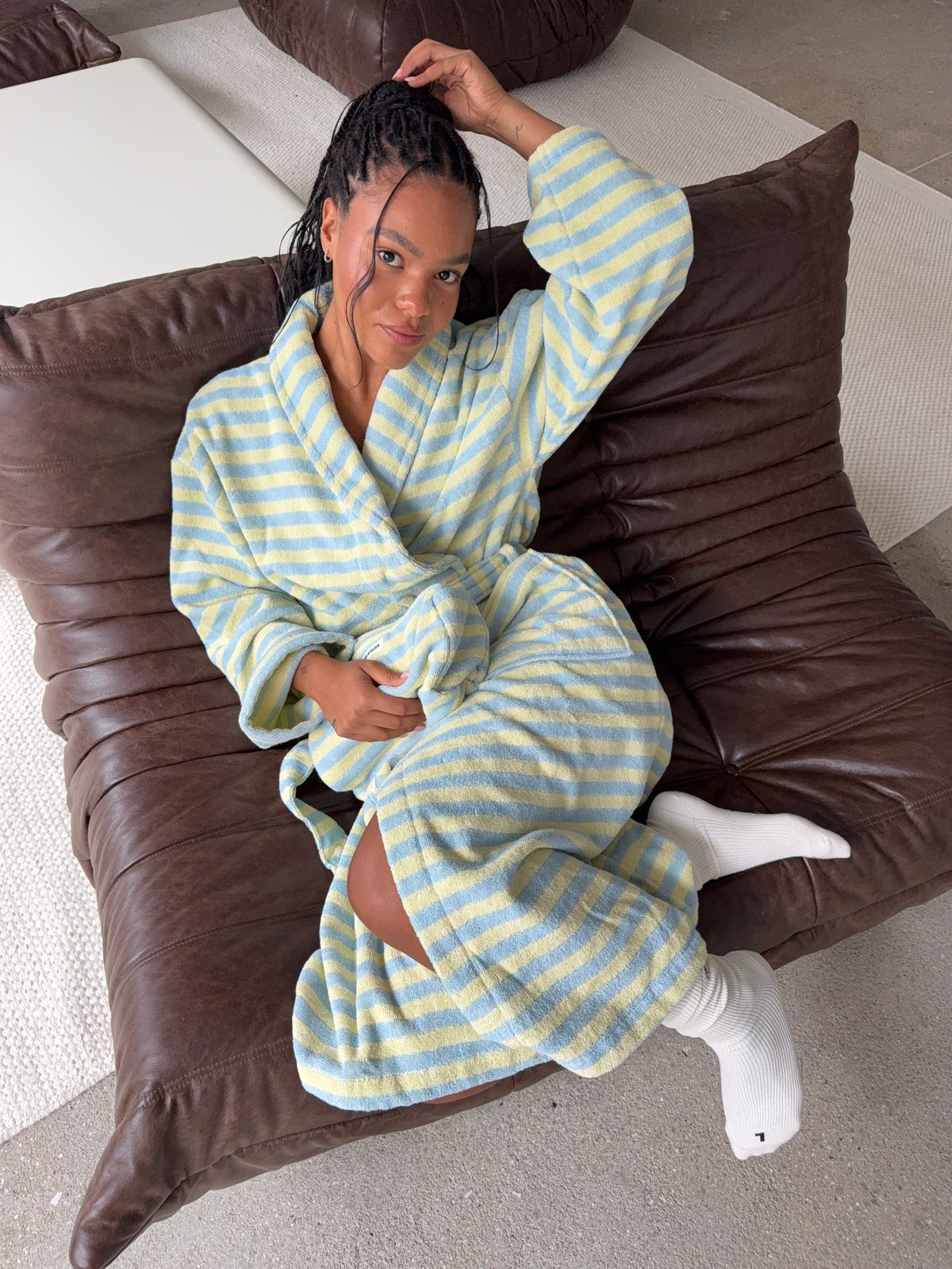terry robe daisy