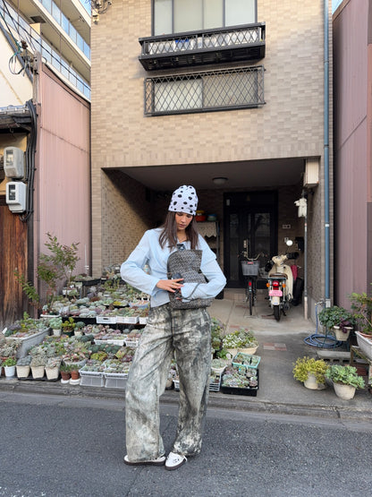 beanie hat dalmatian