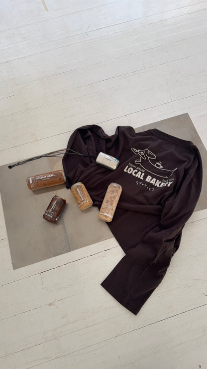 CLUBHOUSE PIECE: classic longsleeve local bakery