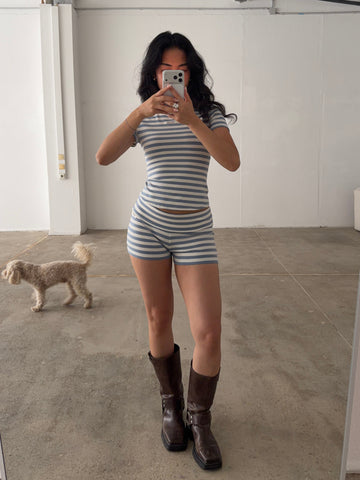 foldover shorts cloud