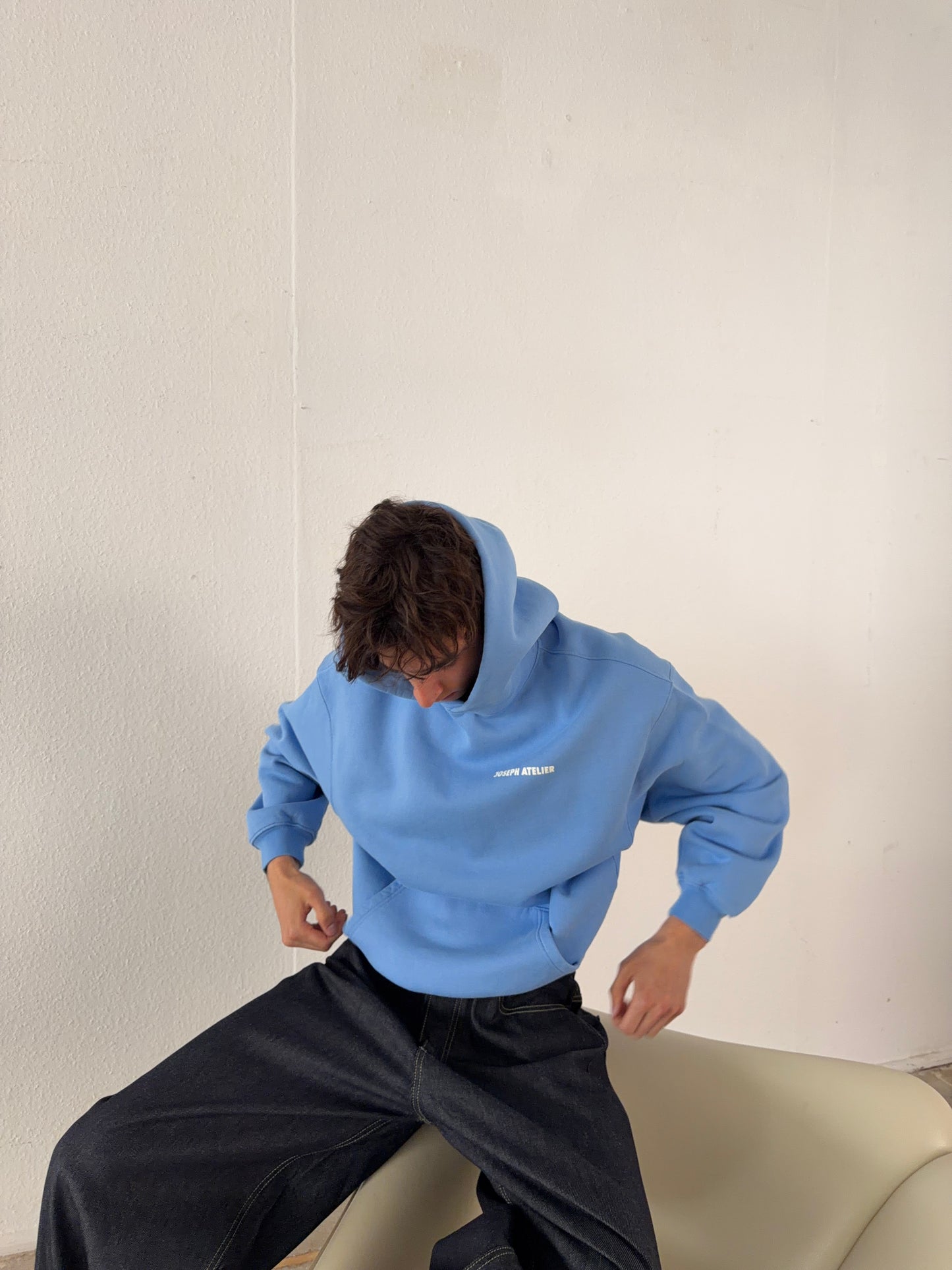 classic hoodie cobalt blue - classics dept.