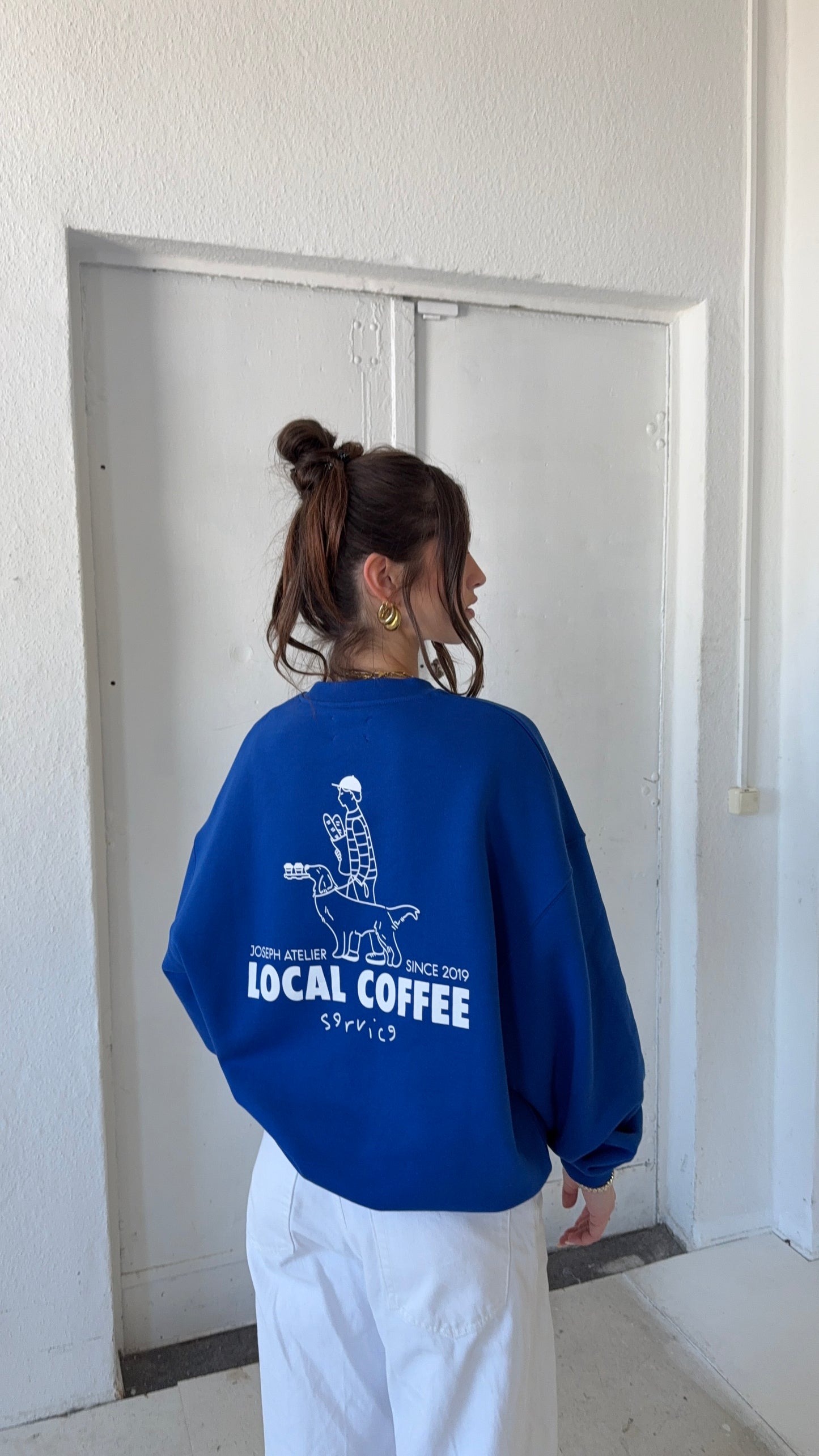 classic sweater local coffee