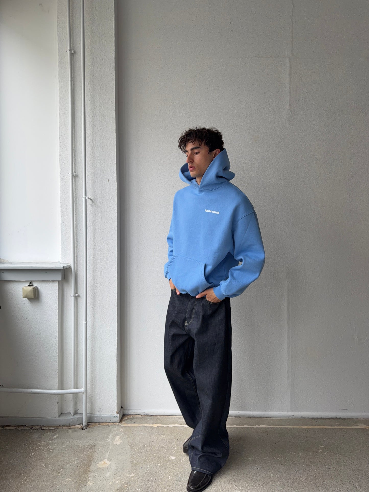 classic hoodie cobalt blue - classics dept.