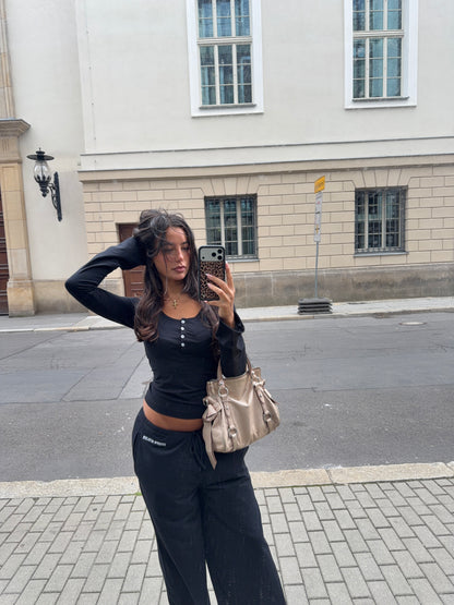 essential sweatpants black