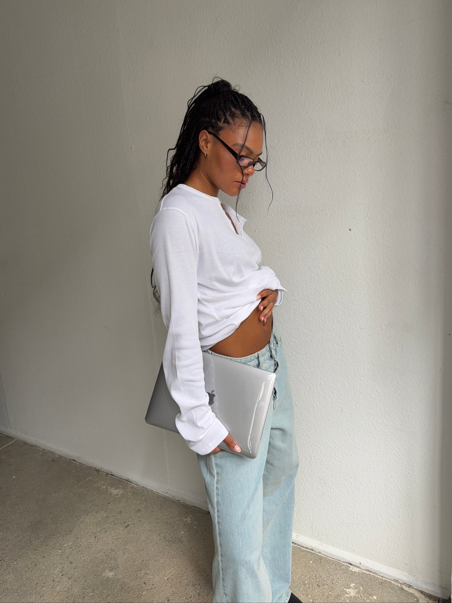 rib henley longsleeve