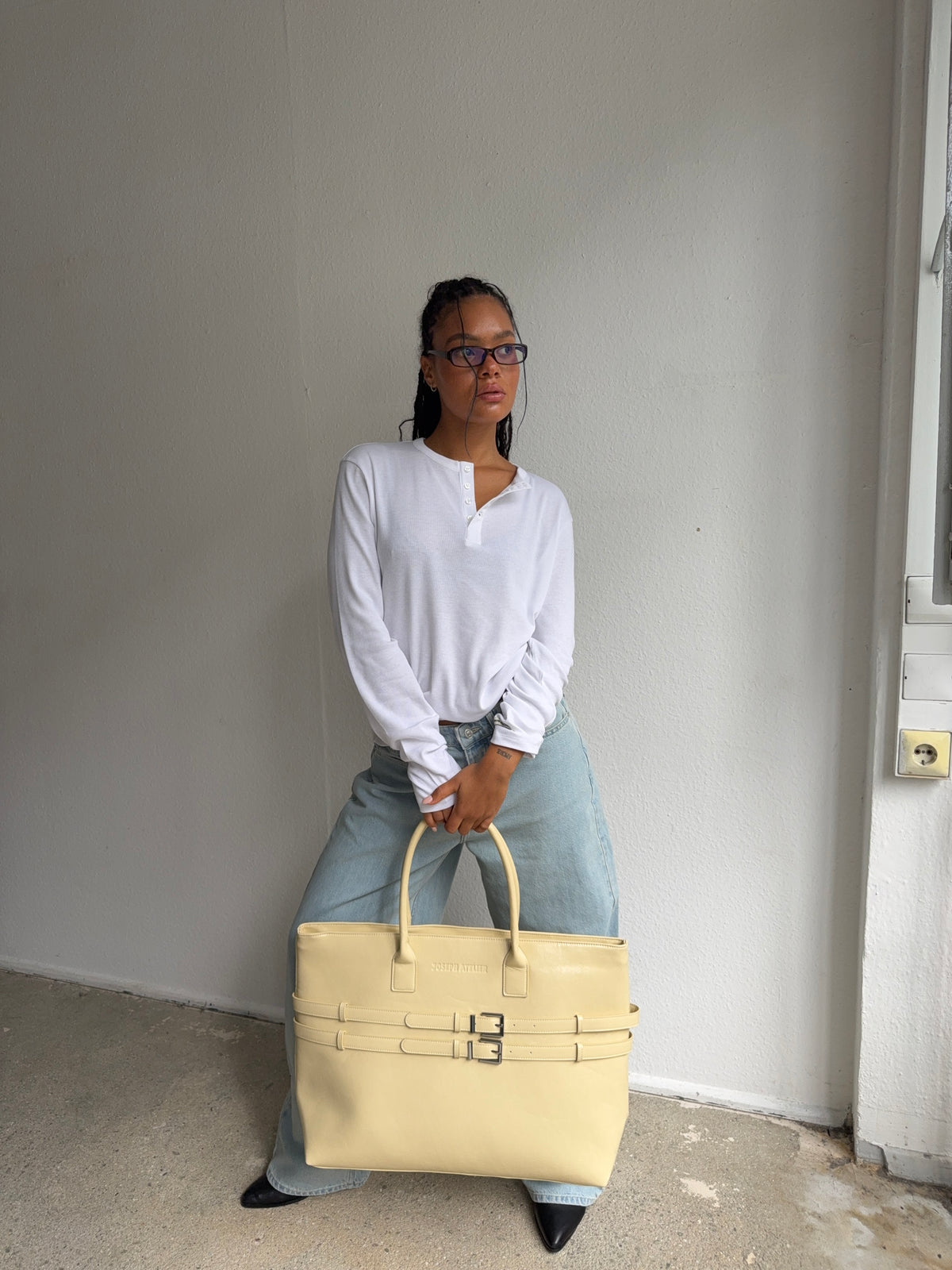 double belt bag