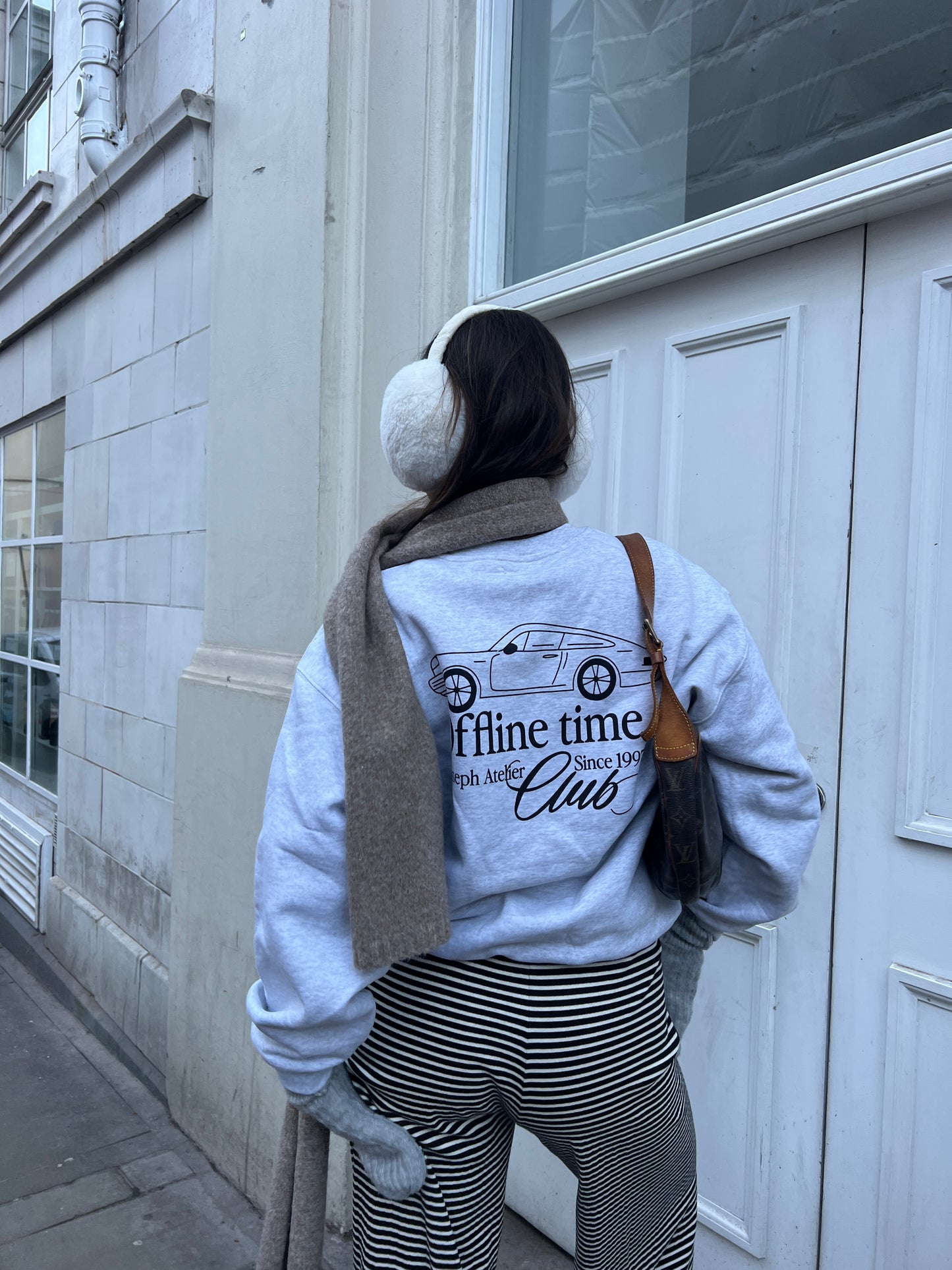 offline time cozy sweater