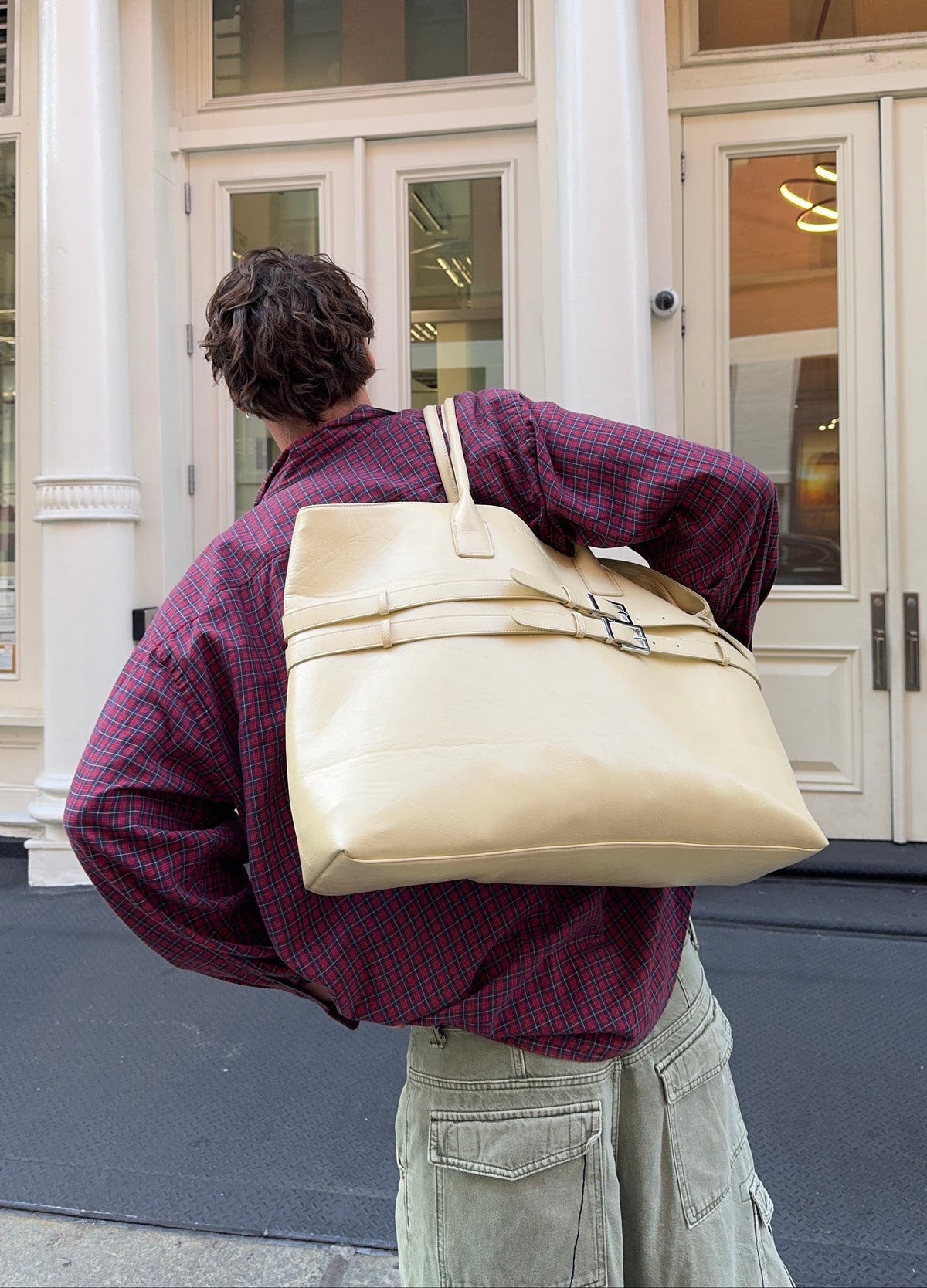 double belt bag