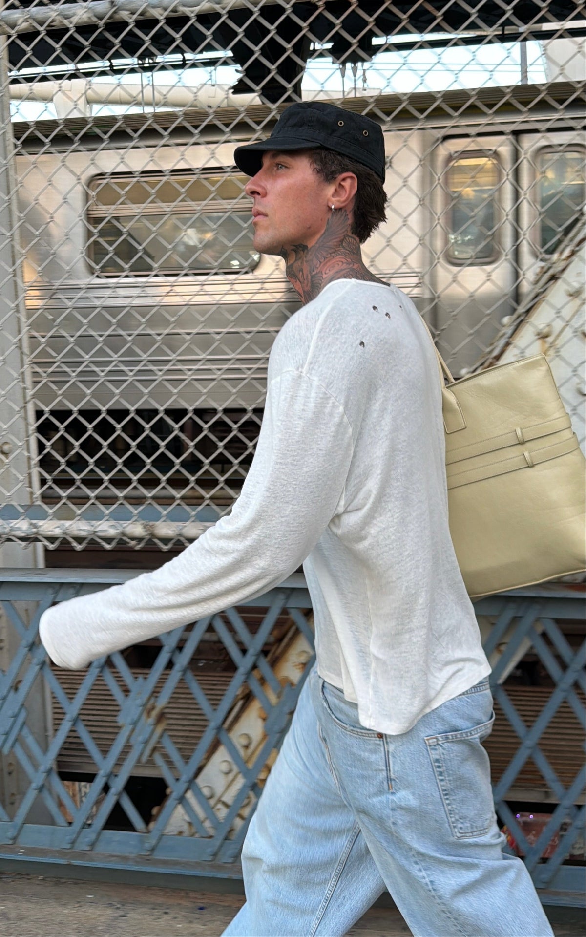 double belt bag