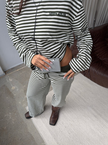 soft low waist sweatpants sage
