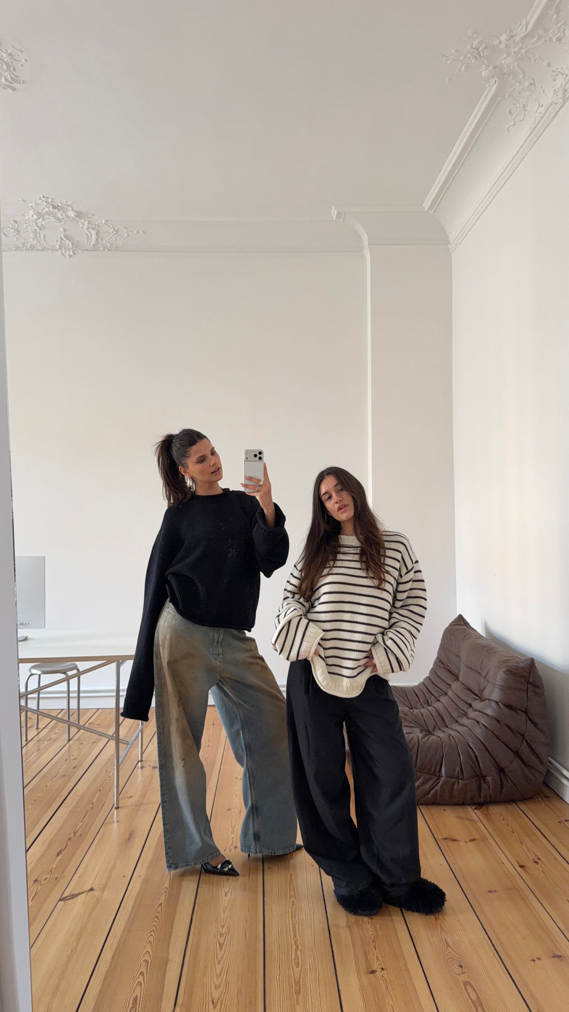 Josi - 183 cm - M <br/> Jana - 163 cm - XXL