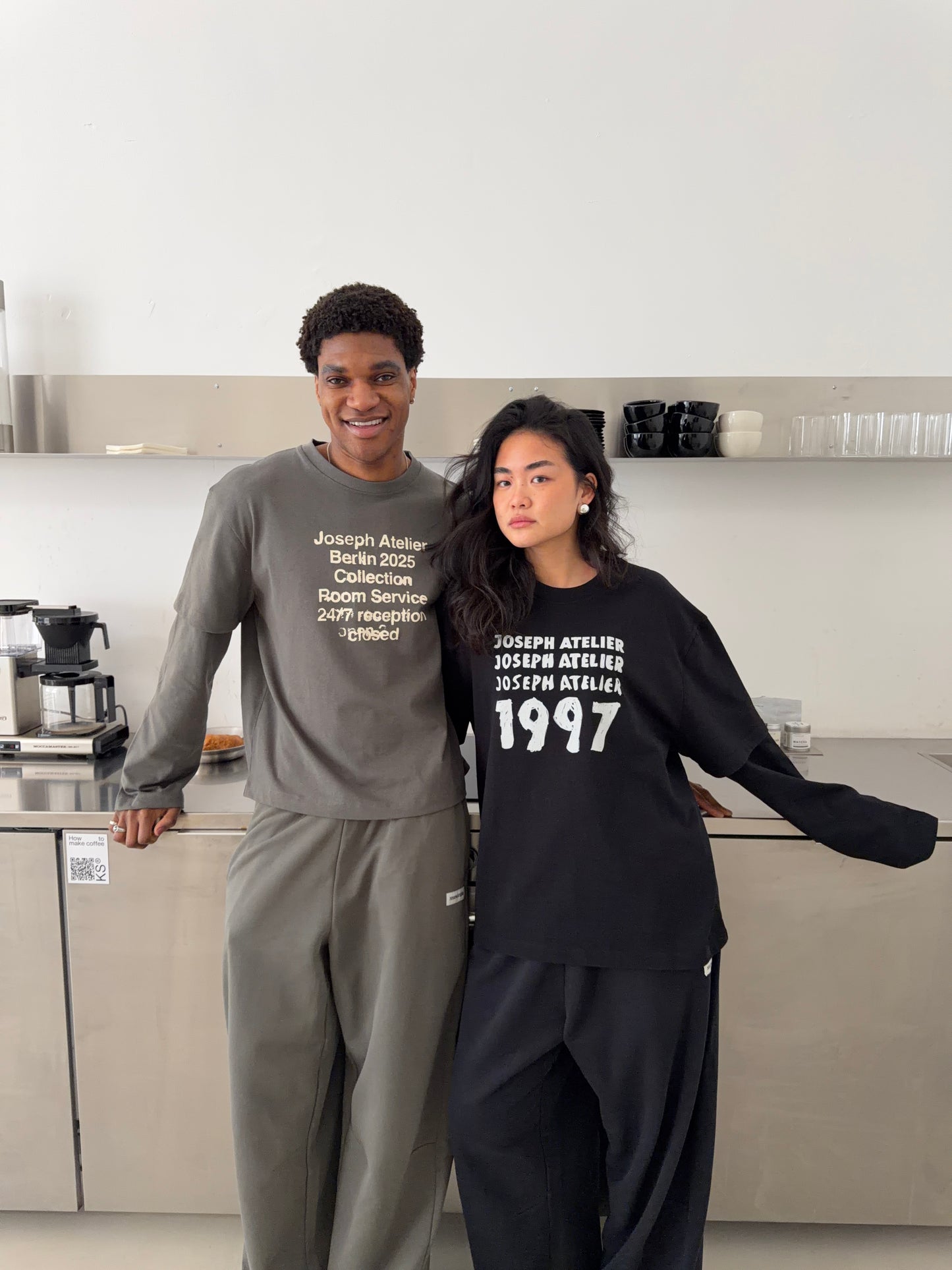 Richy - 185 cm - L & L/tall <br/>  Thao - 169 cm - L & M/tall