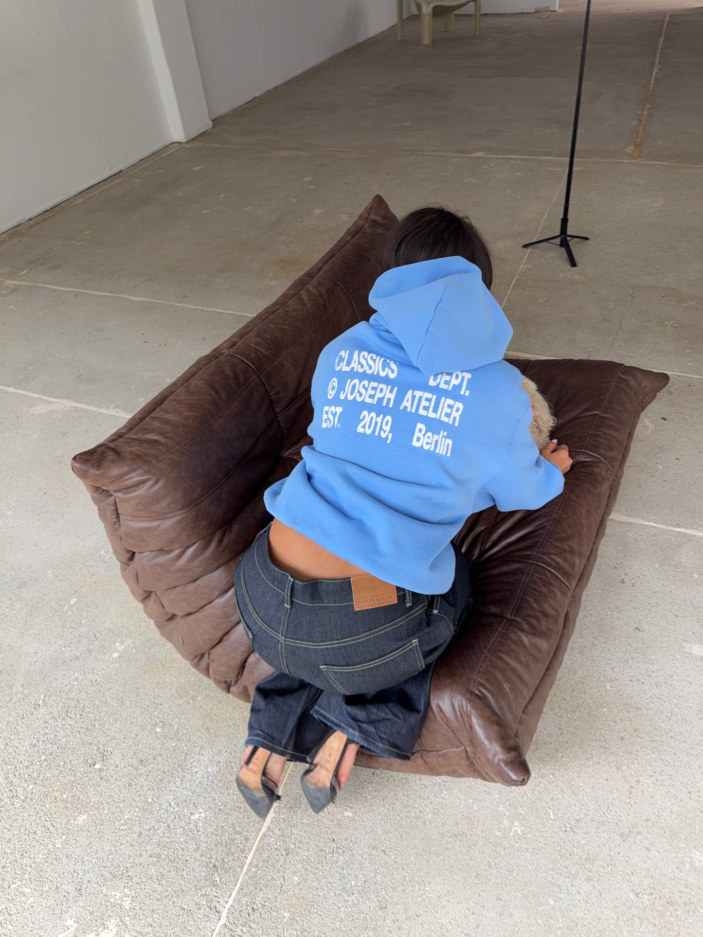 classic hoodie cobalt blue - classics dept.