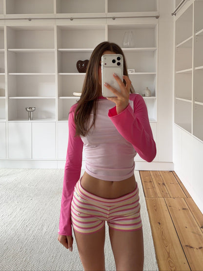 essential raglan longsleeve bubblegum