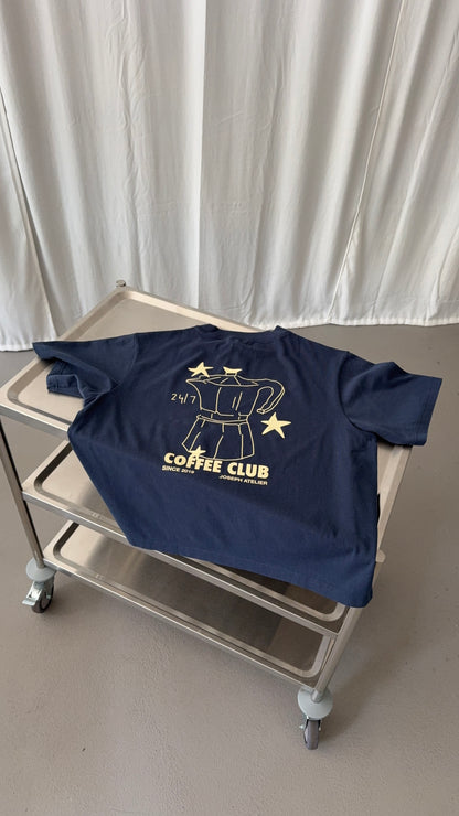 boxy tee coffee club