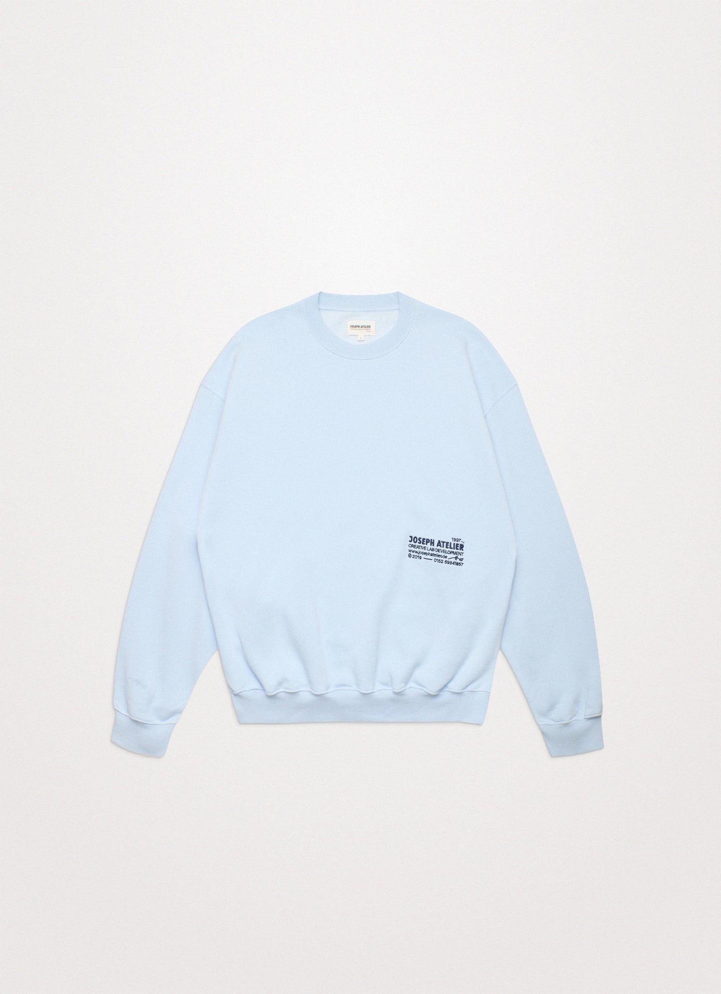 classic sweater baby blue