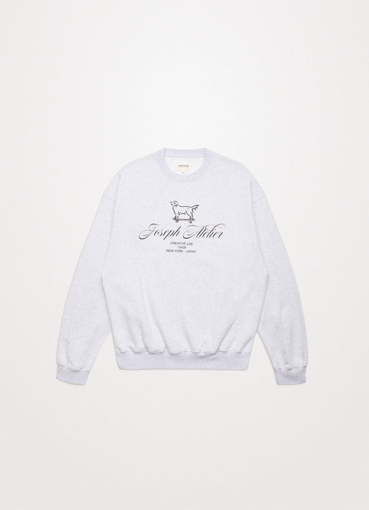 classic sweater grey melange