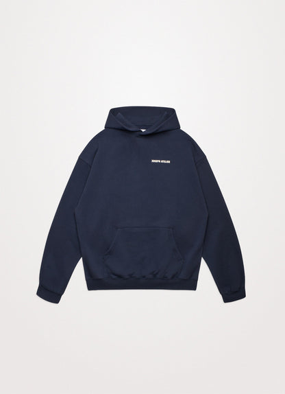 classic hoodie deep blue