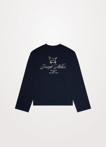 classic longsleeve deep blue