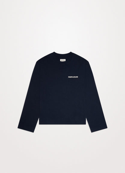 classic longsleeve deep blue