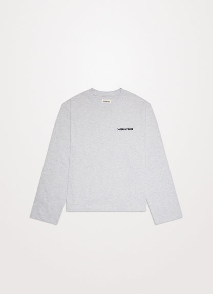 classic longsleeve grey melange