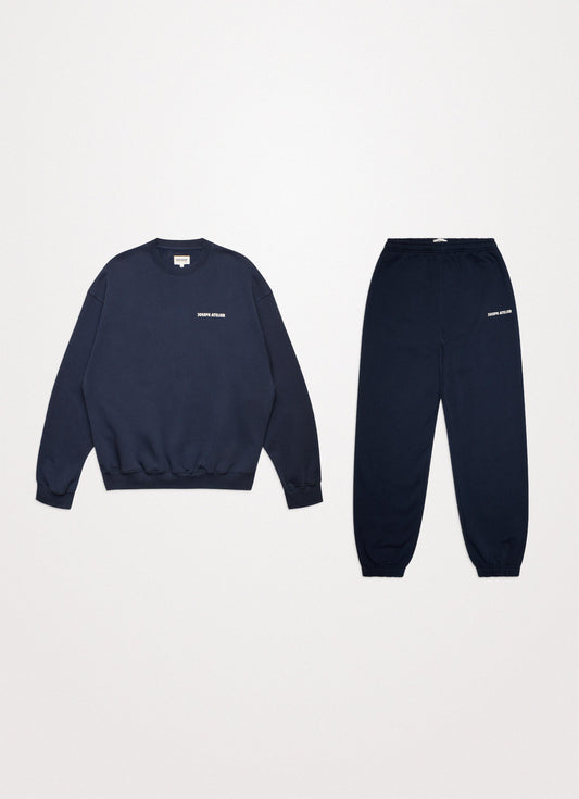 bundle classic sweater deep blue