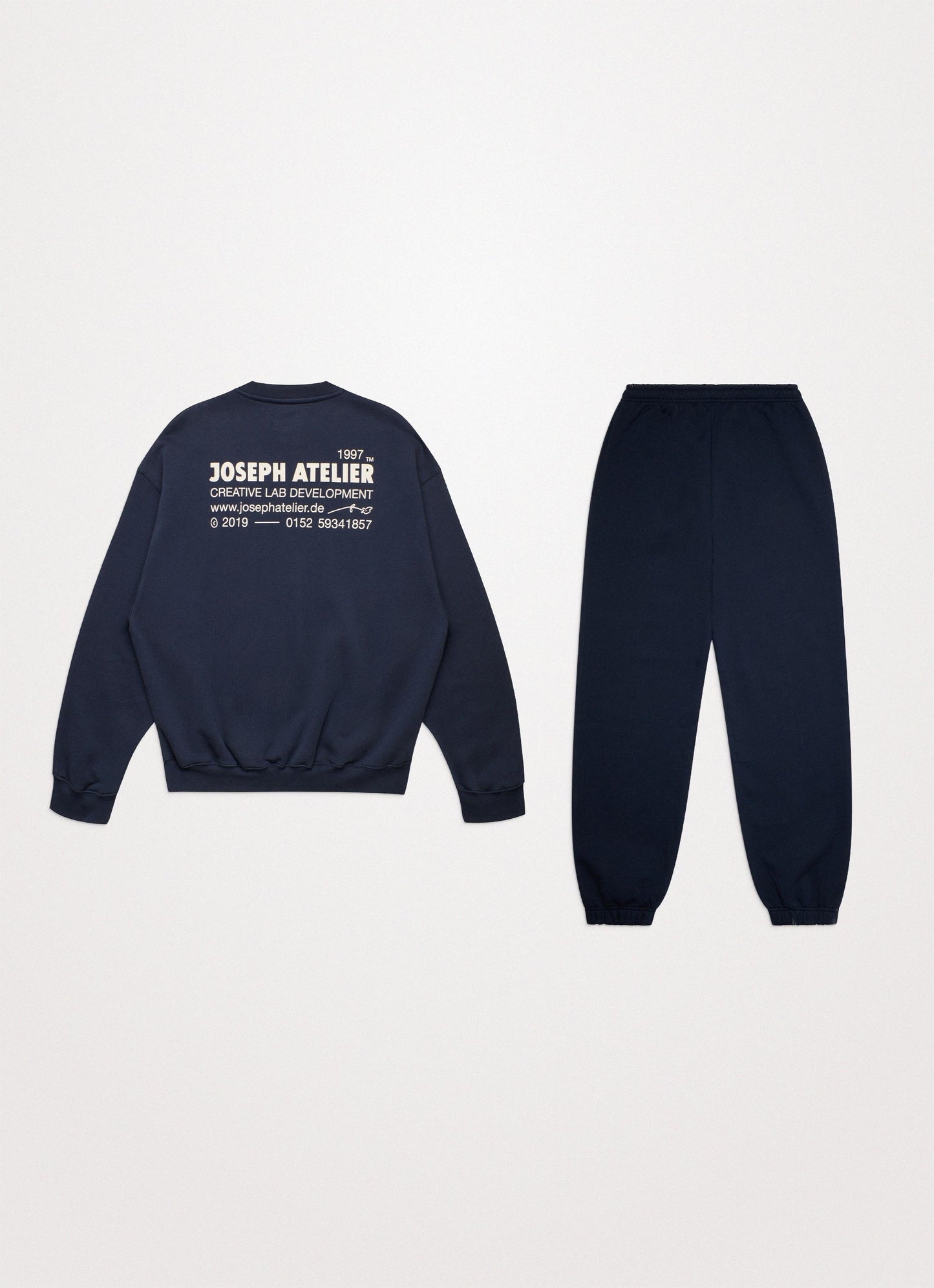 bundle classic sweater deep blue