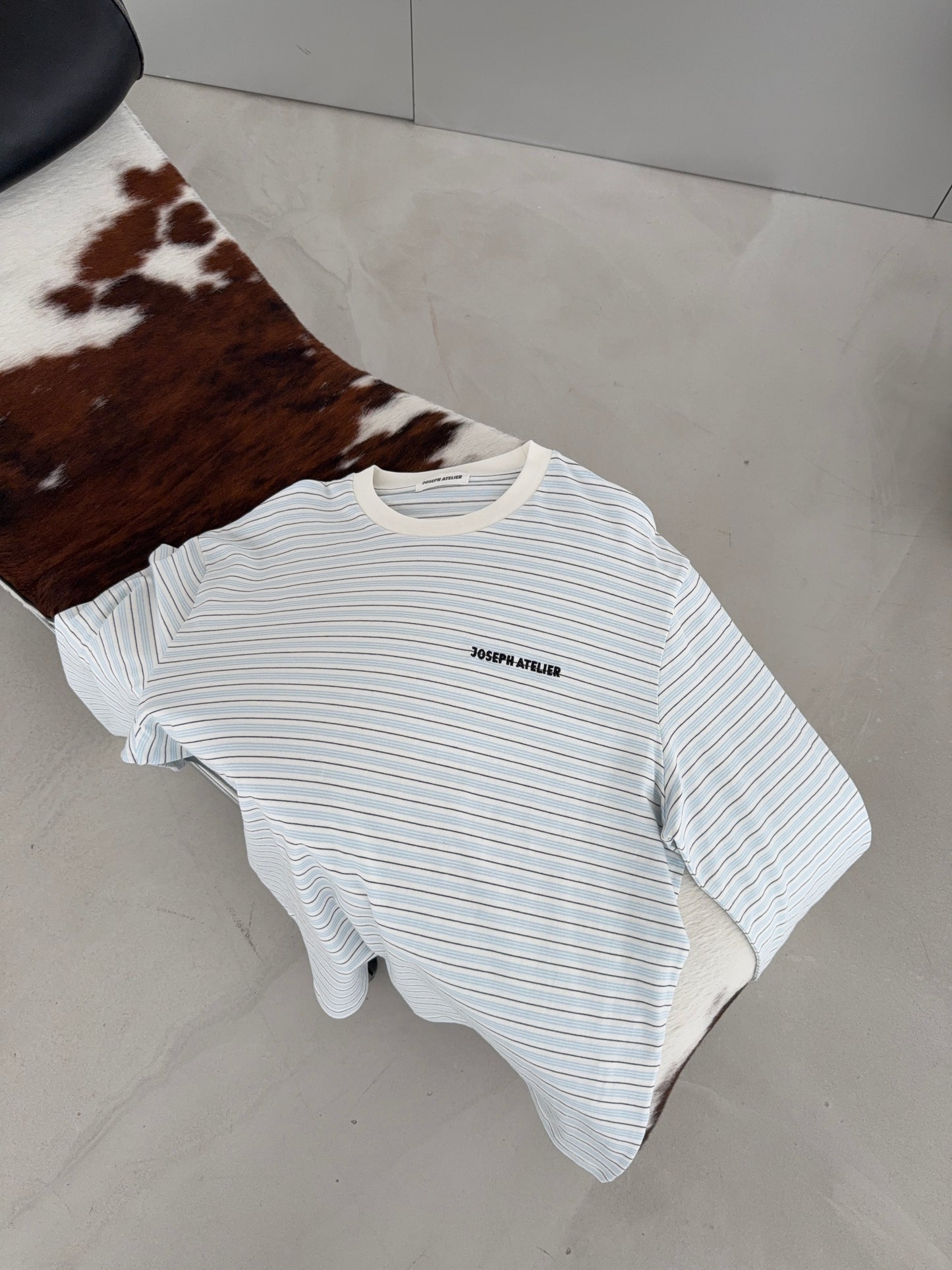 classic longsleeve stripes - blue/navy/cream