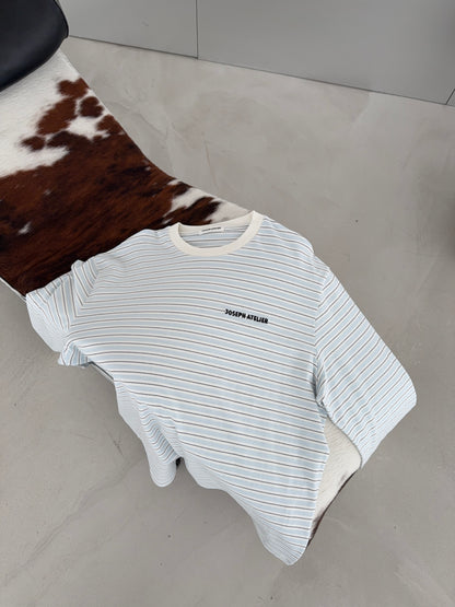 classic longsleeve stripes - blue/navy/cream