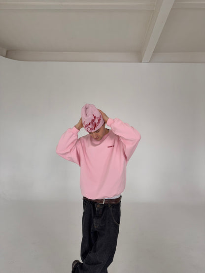 beanie hat cherry blossom