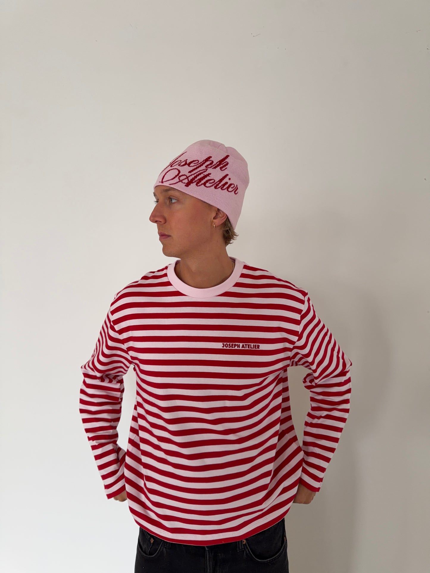 beanie hat cherry blossom