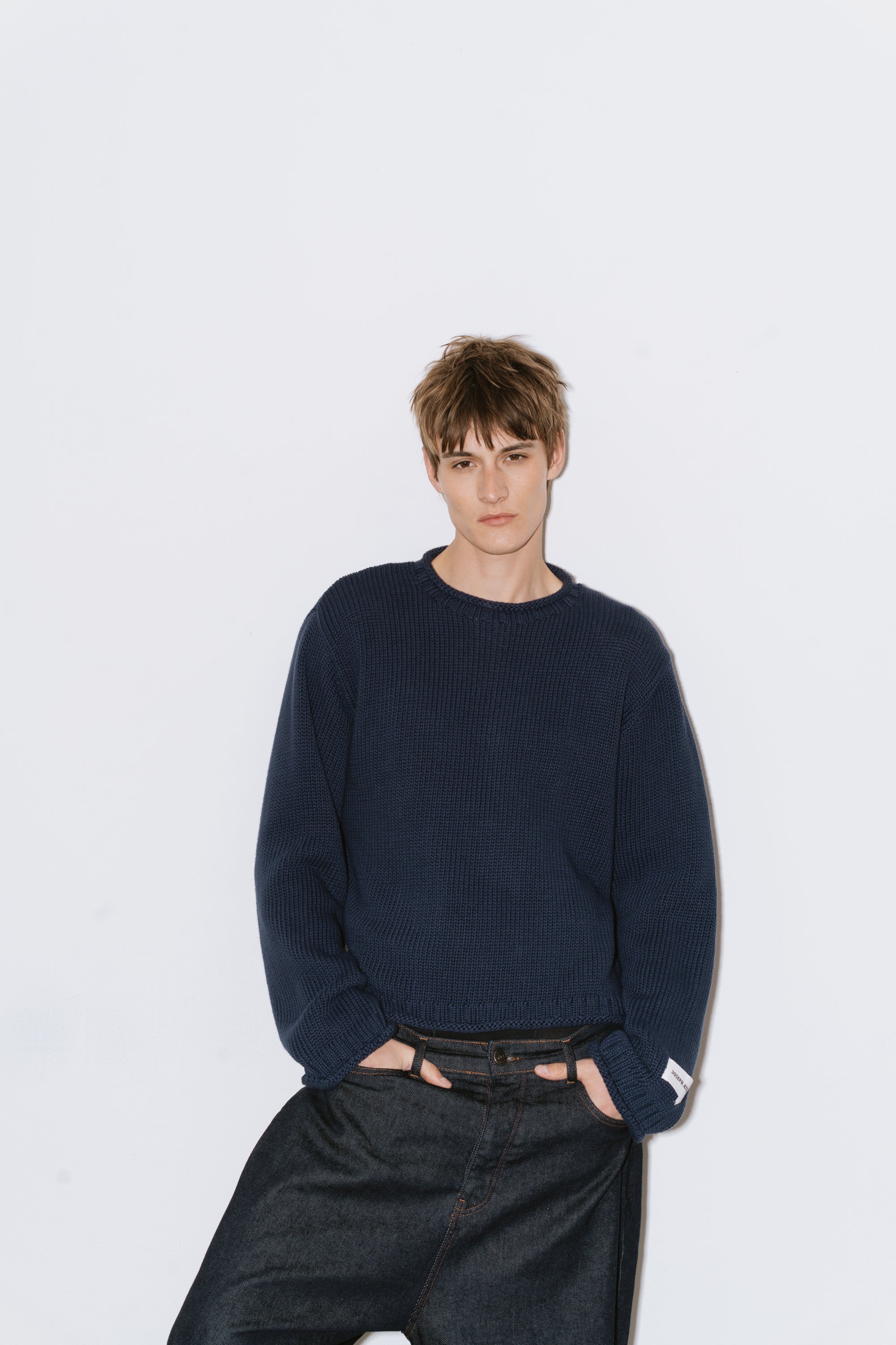chunky knit navy – JOSEPH ATELIER