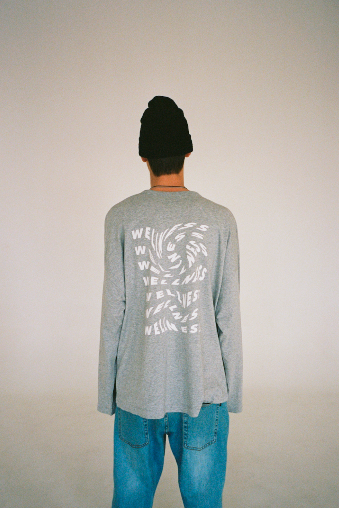 ZZ TEST longsleeve sage — detail