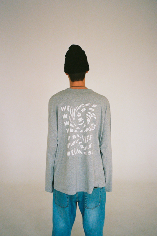 ZZ TEST longsleeve sage — detail