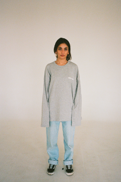 ZZ TEST longsleeve sage — front